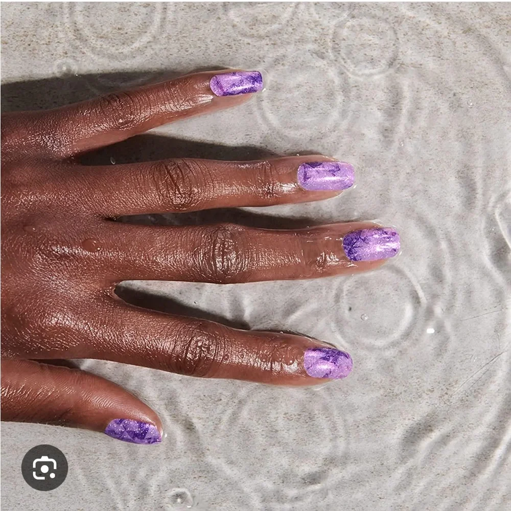 *Retired* Color Street: Out of Quartz | Purple Amethyst Glitter Jewel Stone